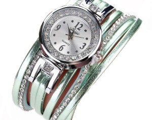 Zegarek Damski Błyszcząca Zieleń