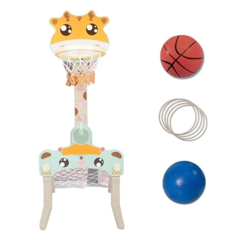 Plac zabaw KOSZ 3 w 1 - GIRAFFE